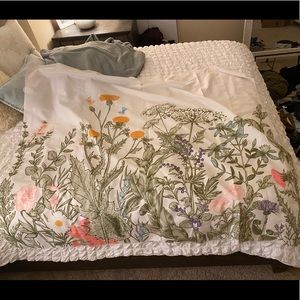 Floral tapestry